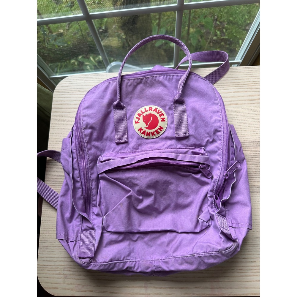 Fjallraven Kanken Mini Backpack Purple 23510 Vinylon F Daypack Bag